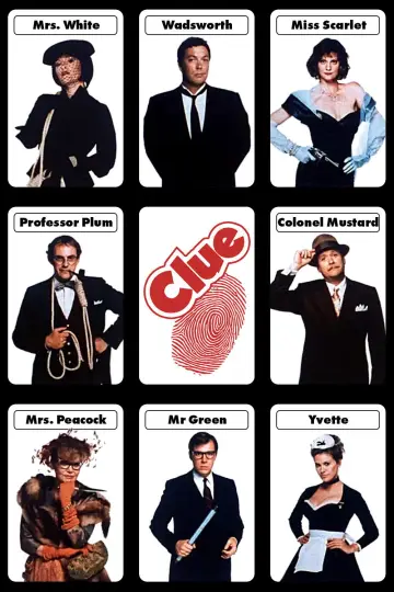 Poster to the movie "Clue" #680047