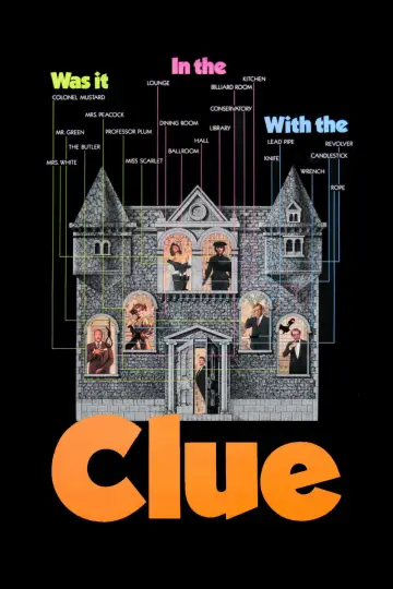 Poster to the movie "Clue" #680049