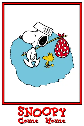 Poster to the movie "Snoopy, Come Home" #1058387