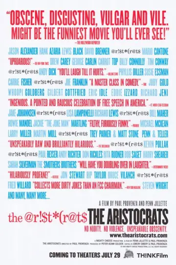 Poster to the movie "The Aristocrats" #623418