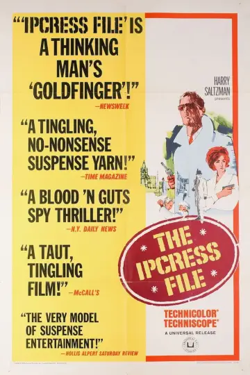 Poster to the movie "The Ipcress File" #1063593