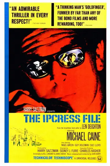 Poster to the movie "The Ipcress File" #1063594