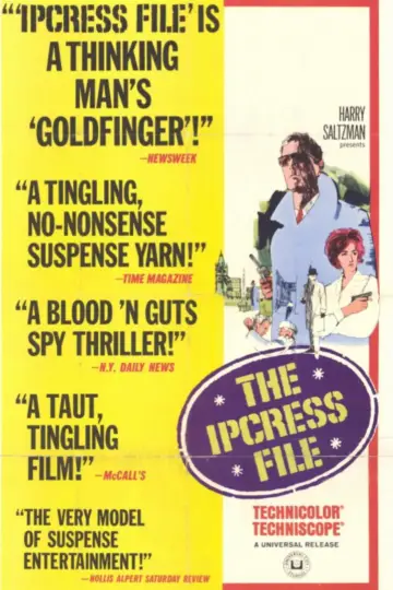 Poster to the movie "The Ipcress File" #1063600