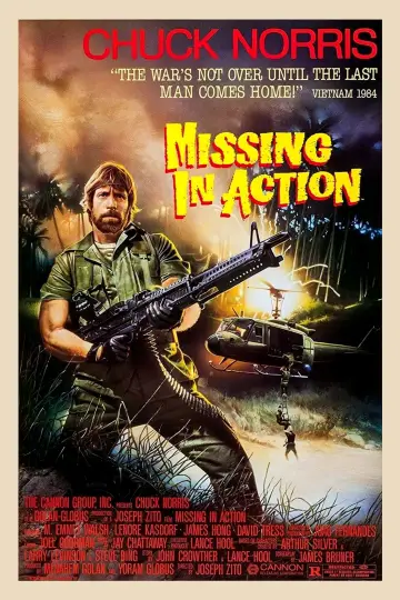 Poster to the movie "Missing in Action" #726419