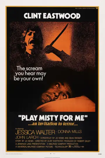 Poster to the movie "Play Misty for Me" #889454