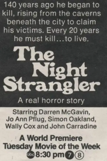 Poster to the movie "The Night Stalker" #1039860
