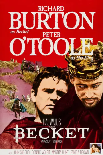 Poster to the movie "Becket" #1071126