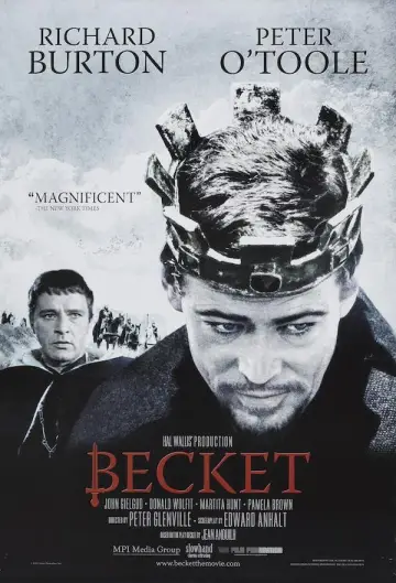 Poster to the movie "Becket" #1071127