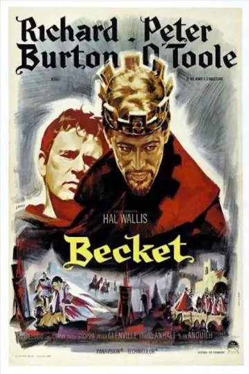 Poster to the movie "Becket" #1071128