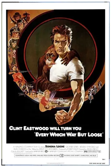 Poster to the movie "Every Which Way but Loose" #73051