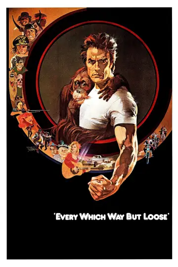 Poster to the movie "Every Which Way but Loose" #948918