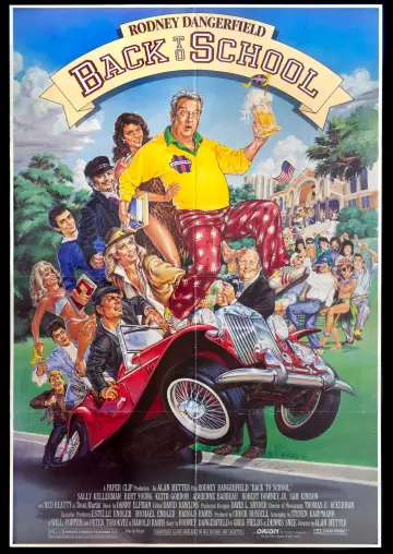 Poster to the movie "Back to School" #936429