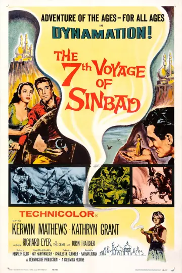 Poster to the movie "The 7th Voyage of Sinbad" #1008537
