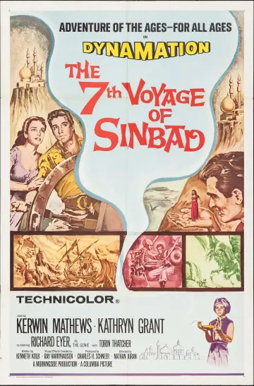 Poster to the movie "The 7th Voyage of Sinbad" #1008539