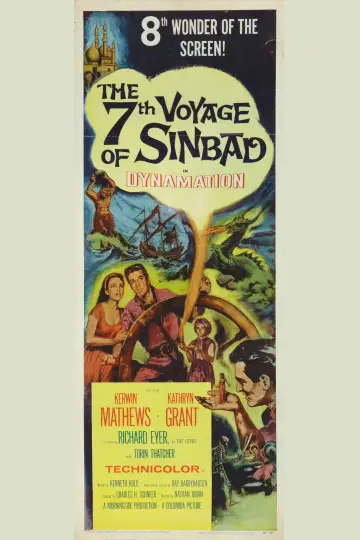 Poster to the movie "The 7th Voyage of Sinbad" #1008543