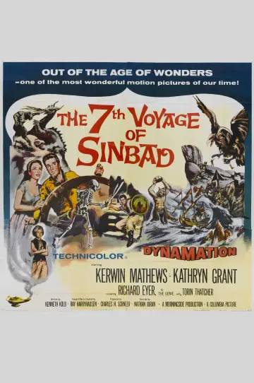Poster to the movie "The 7th Voyage of Sinbad" #1008547