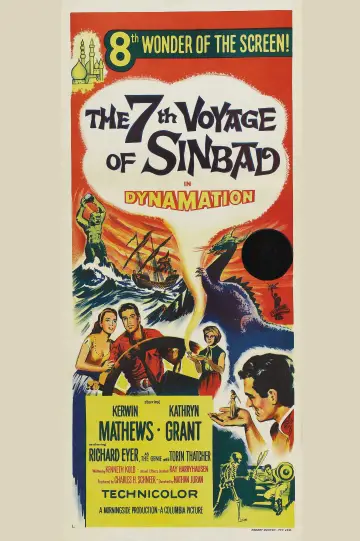 Poster to the movie "The 7th Voyage of Sinbad" #1008548