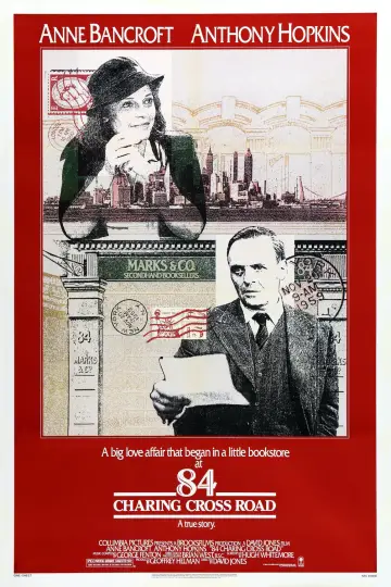 Poster to the movie "84 Charing Cross Road" #1060809