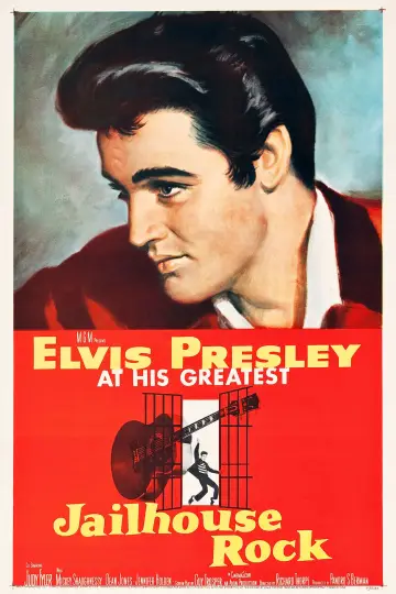 Poster to the movie "Jailhouse Rock" #1060617