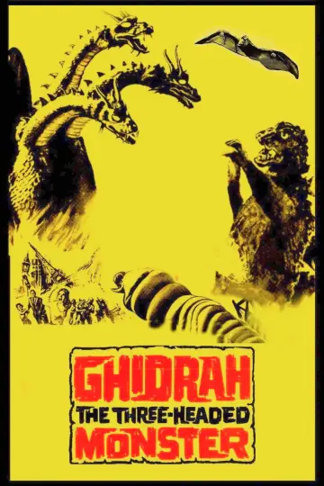 Poster to the movie "Ghidorah, the Three-Headed Monster" #1025461