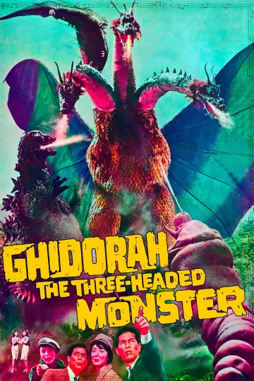 Poster to the movie "Ghidorah, the Three-Headed Monster" #1025467