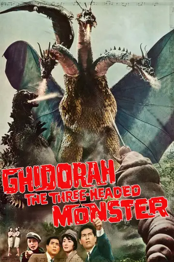 Poster to the movie "Ghidorah, the Three-Headed Monster" #1025469