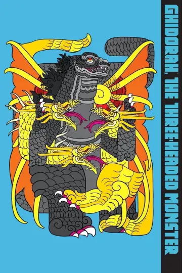 Poster to the movie "Ghidorah, the Three-Headed Monster" #1025470