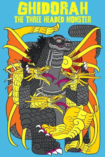 Poster to the movie "Ghidorah, the Three-Headed Monster" #1025476