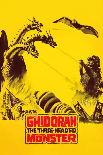 Poster to the movie "Ghidorah, the Three-Headed Monster" #1025485