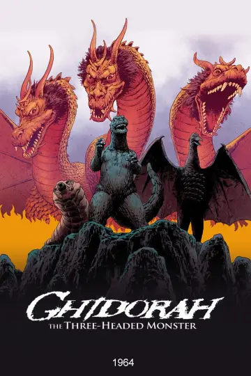 Poster to the movie "Ghidorah, the Three-Headed Monster" #1025486