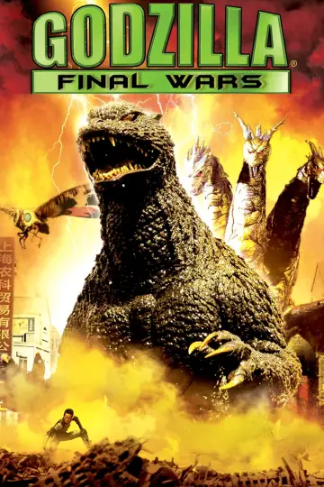 Poster to the movie "Godzilla: Final Wars" #887355