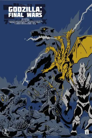 Poster to the movie "Godzilla: Final Wars" #887360