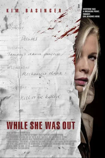 Poster to the movie "While She Was Out" #1587455