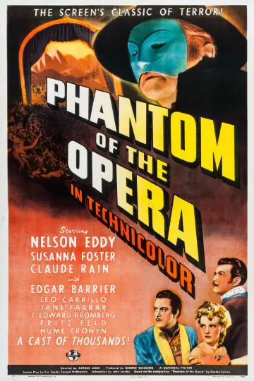 Poster to the movie "Phantom of the Opera" #1022426