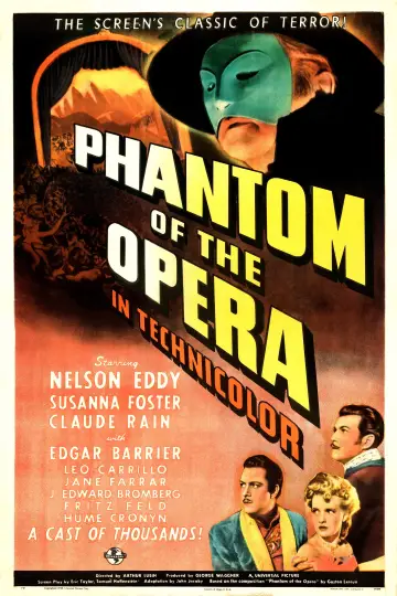 Poster to the movie "Phantom of the Opera" #1022430