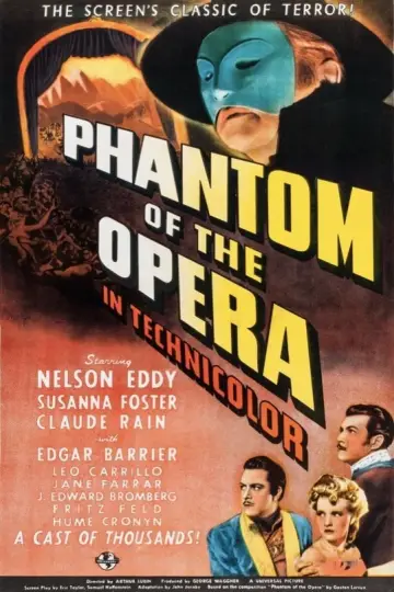 Poster to the movie "Phantom of the Opera" #1022439