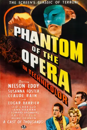 Poster to the movie "Phantom of the Opera" #1022440
