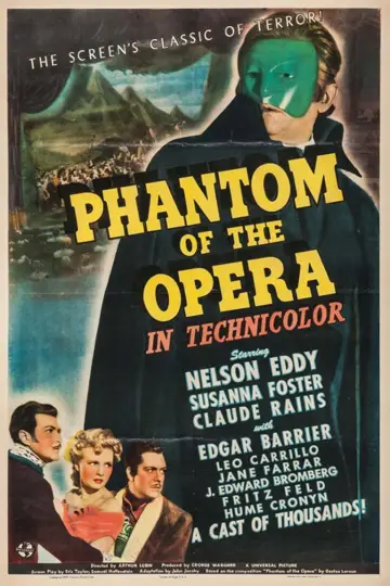 Poster to the movie "Phantom of the Opera" #1022441