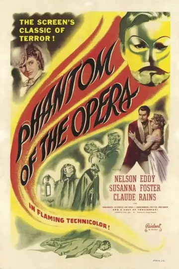 Poster to the movie "Phantom of the Opera" #1022442
