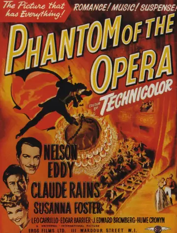Poster to the movie "Phantom of the Opera" #1022447