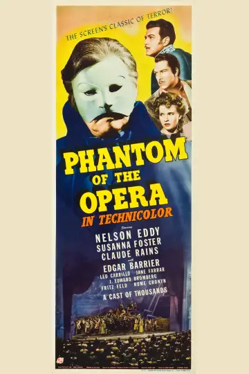 Poster to the movie "Phantom of the Opera" #1022449