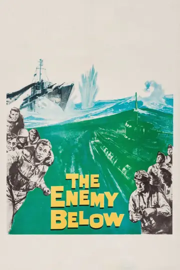 Poster to the movie "The Enemy Below" #1047472