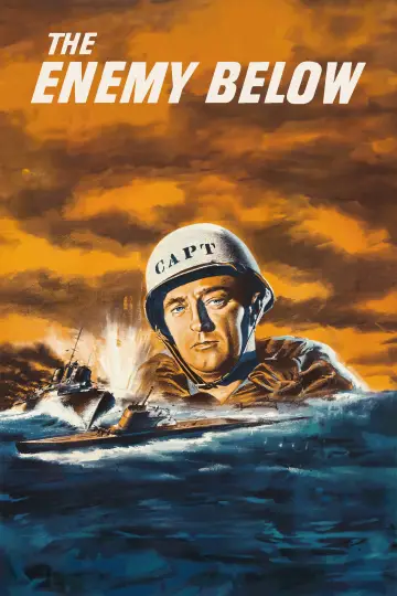 Poster to the movie "The Enemy Below" #1047477