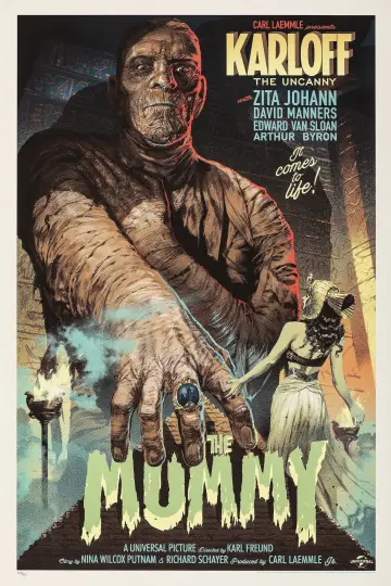 Poster to the movie "The Mummy" #857900