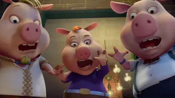 Backdrop to the movie "Unstable Fables: 3 Pigs and a Baby" #1090349