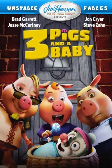 Poster to the movie "Unstable Fables: 3 Pigs and a Baby" #1090354