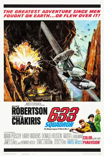 Poster to the movie "633 Squadron" #1105112