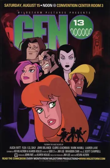Poster to the movie "Gen¹³" #980398