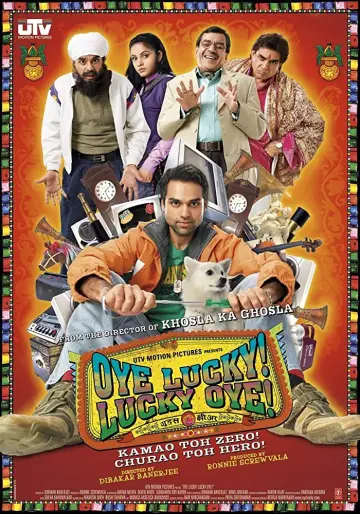 Poster to the movie "Oye Lucky! Lucky Oye!" #949708