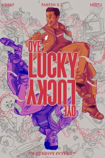 Poster to the movie "Oye Lucky! Lucky Oye!" #949710